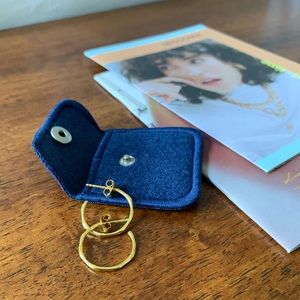 Missoma Small Gold Vermeil Hoops